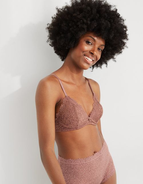 Bra Aerie Real Power Push Up sin varillas con encaje especial