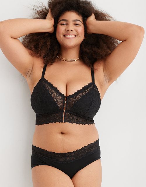 Bralette Aerie triangular de encaje Sunkissed