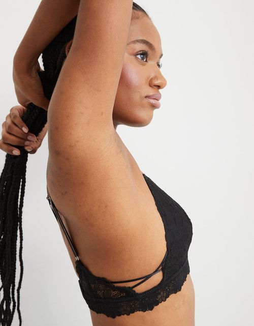 Bralette triangular de encaje Aerie Rebel