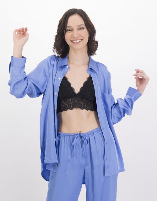 Camisa Aerie para dormir de satín