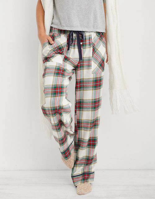 Pantalón de pijama Aerie en franela