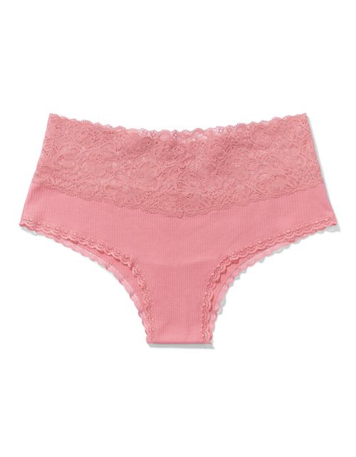 Pantys Aerie cacheteros de encaje de algodón