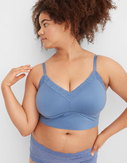 Bralette Aerie Sunnie Blossom Lace con relleno de triángulo