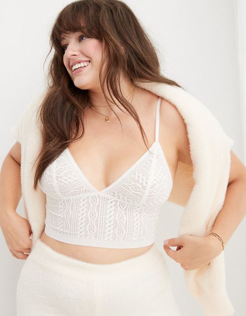 Bralette de encaje Aerie