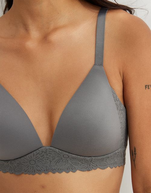 Bra Aerie Real Sunnie con ligero forro son varillas Blossom Lace Trim