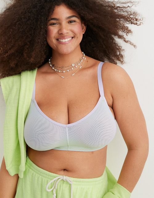 Bralette Aerie triangular de malla Smoothez