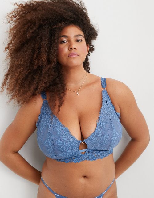 Bralette Aerie de encaje acolchado.