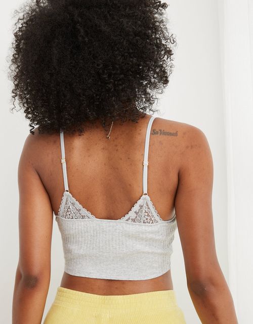 Bra Aerie de encaje en rib