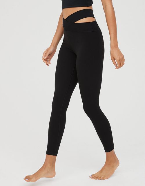 Legging Offline de Aerie Real Me con corte cruzado