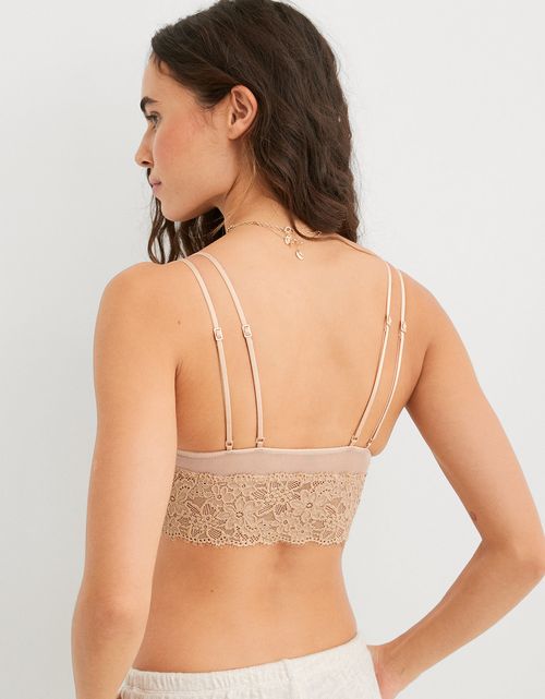 Bralette Aerie en encaje deshilado