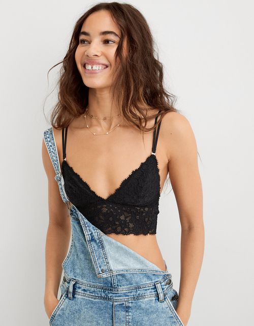 Bralette Aerie en encaje deshilado