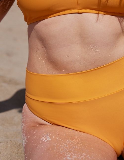 Undie de bikini Aerie con pierna de corte alto