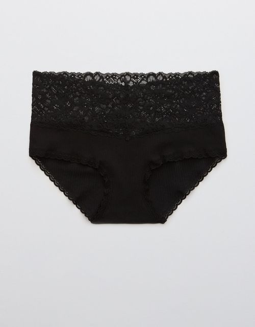 Bóxer Aerie de algodón con pretina ancha