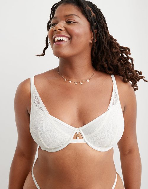 Sujetador sin forro Aerie Real Power Paisley Lace