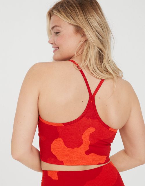 Bra deportivo Offline by Aerie the Hugger con espalda deportiva y escote