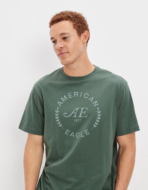 Camiseta Ae gráfica con logo supersuave