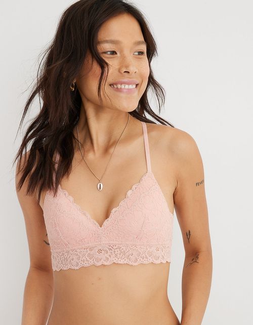 Bra Real Happy Aerie con encaje ligeramente forrado
