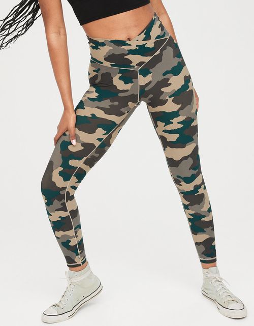 Legging Offline by Aerie Real Me Crossover de tiro alto
