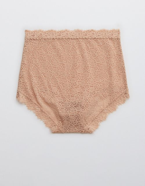 Undie Aerie con encaje tiro alto