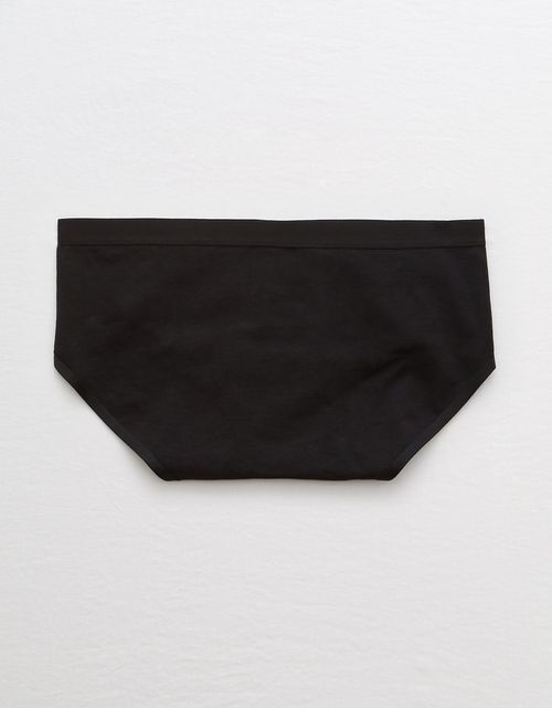 Short Aerie tipo calzoncillo plano elástico de algodón