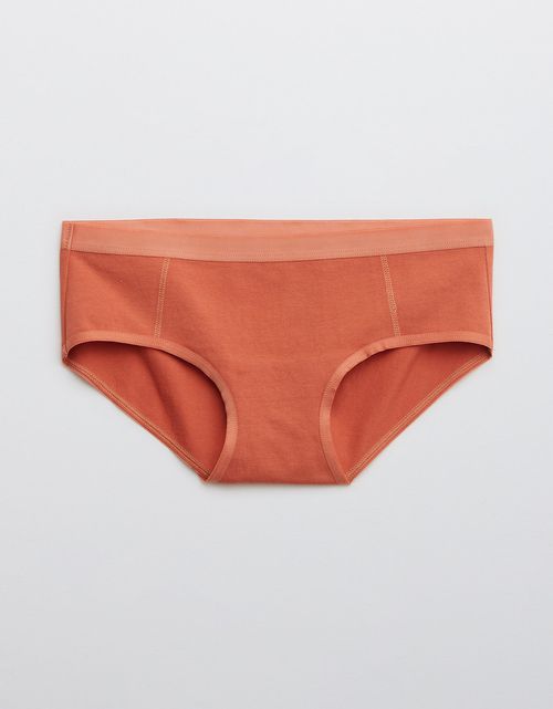 Short Aerie tipo calzoncillo plano elástico de algodón