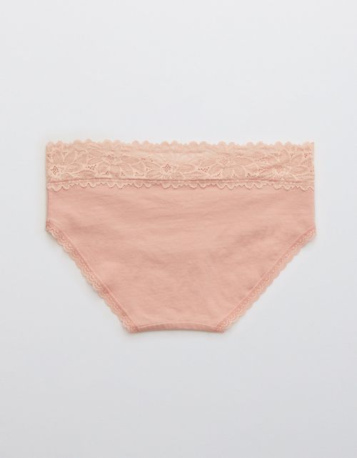Boyfrief Underwear Aerie de algodón Sunkissed Lace