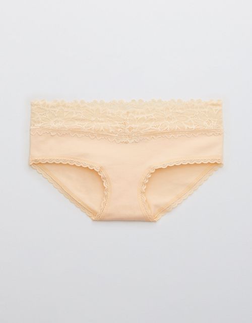 Boyfrief Underwear Aerie de algodón Sunkissed Lace