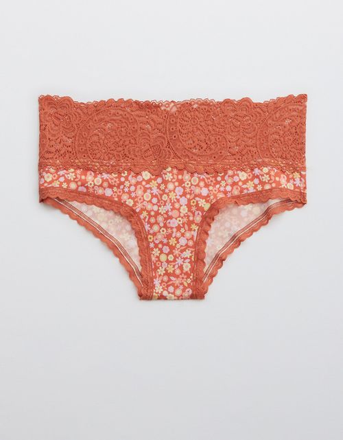Underwear Aerie Shine Far Out de encaje tipo cacheteros