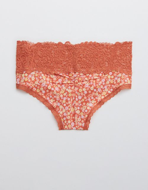 Underwear Aerie Shine Far Out de encaje tipo cacheteros