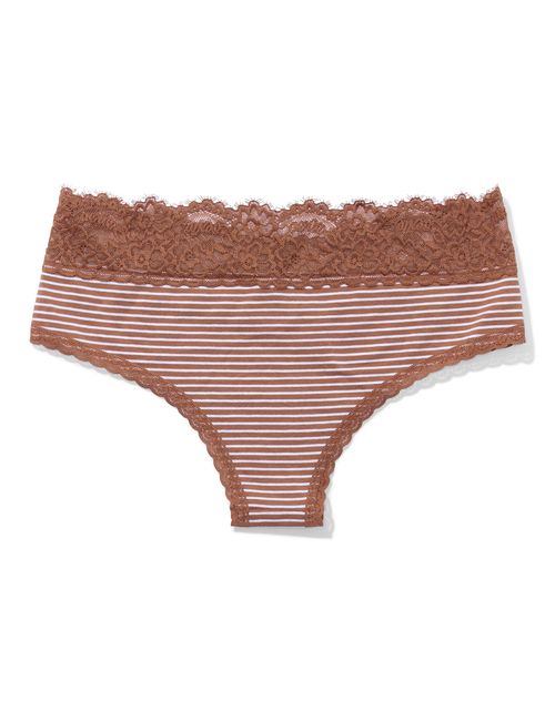 Undies Aerie en algodón con encaje deshilado
