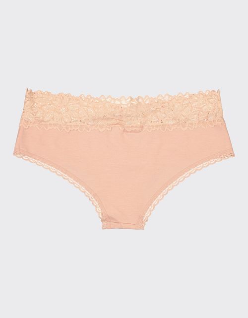Interior Aerie de algodón Sunkissed Lace cachetero