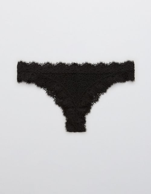 Undie Aerie con encaje tipo tanga