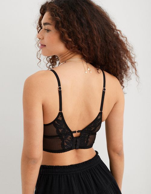 Bralette Aerie de encaje floral