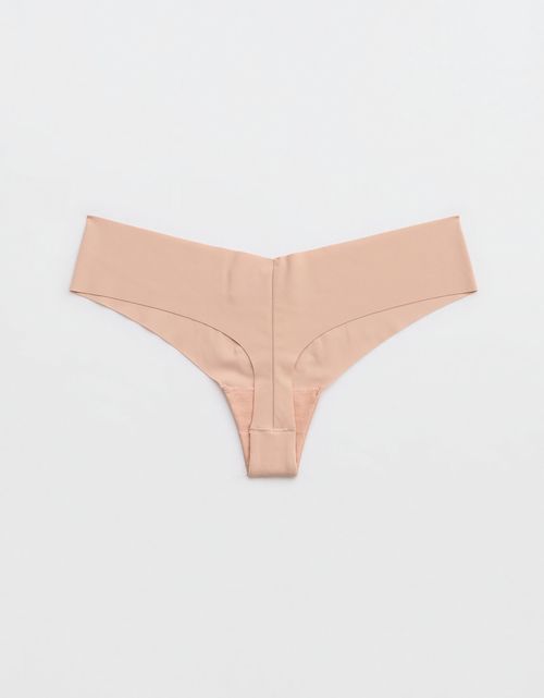 Undie Thong de encaje sin costuras