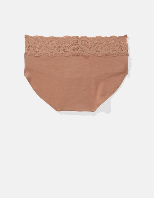 Undie Aerie Boybrief de algodón y encaje