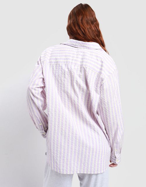 Camisa Aerie Seersucker Pj-to-party