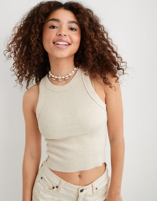 Tank Top Aerie acanalada Free Spirit