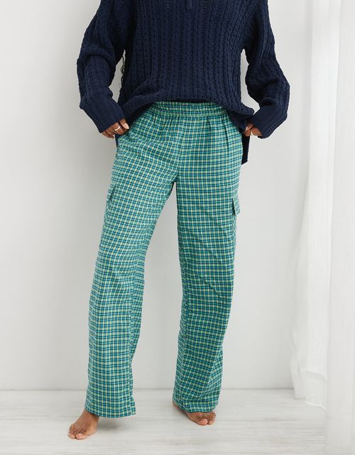 Pantalón de pijama Aerie en franela