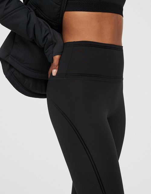 Leggins Offline by Aerie de malla floqueada con logo