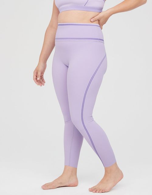 Leggins Offline by Aerie de malla floqueada con logo