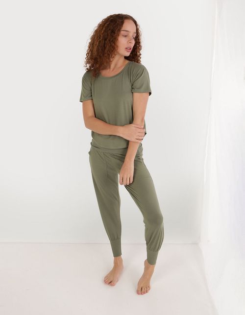 Pantalón de pijama Aerie en franela