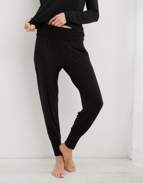 Pantalón de pijama Aerie en franela