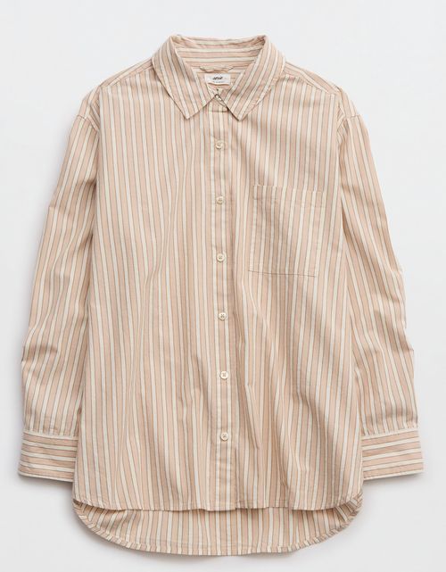 Camisa de pijama Aerie en franela