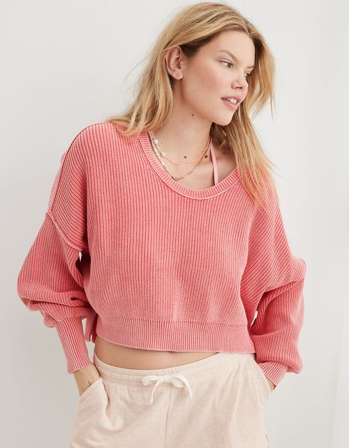 Suéter Aerie cuello redondo
