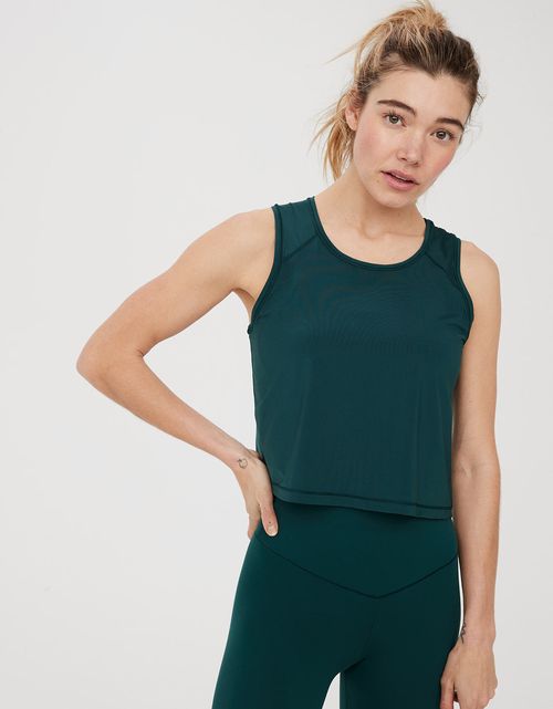 Camiseta Offline by Aerie Real Me corta sin mangas
