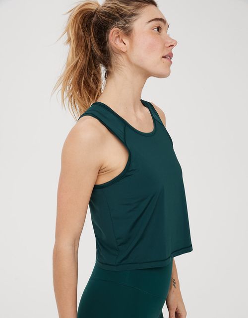 Camiseta Offline by Aerie Real Me corta sin mangas
