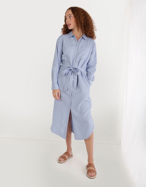 Vestido tipo camisa Aerie