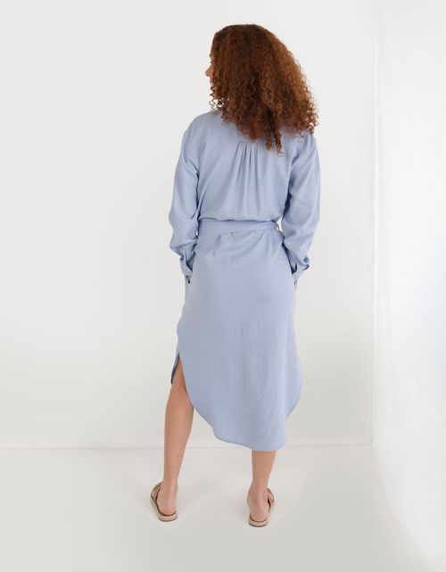 Vestido tipo camisa Aerie