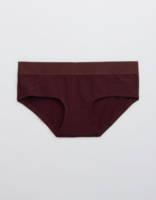 Undie Aerie Boybrief de algodón y encaje