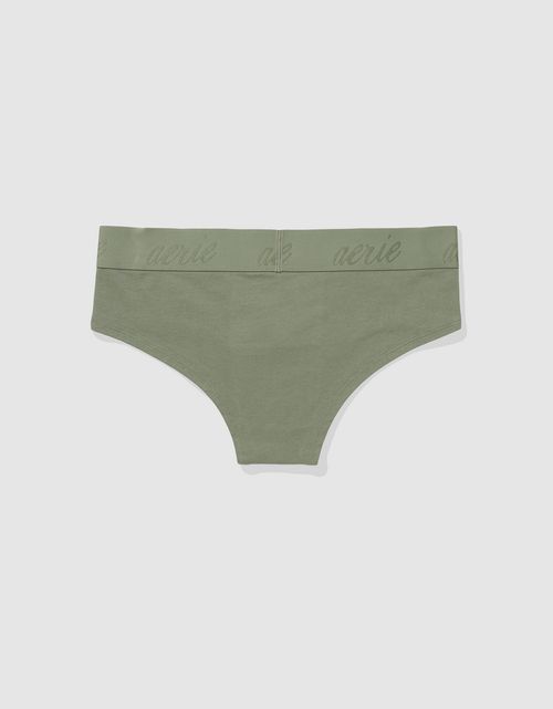 Undie Aerie Cheeky de algodón y encaje